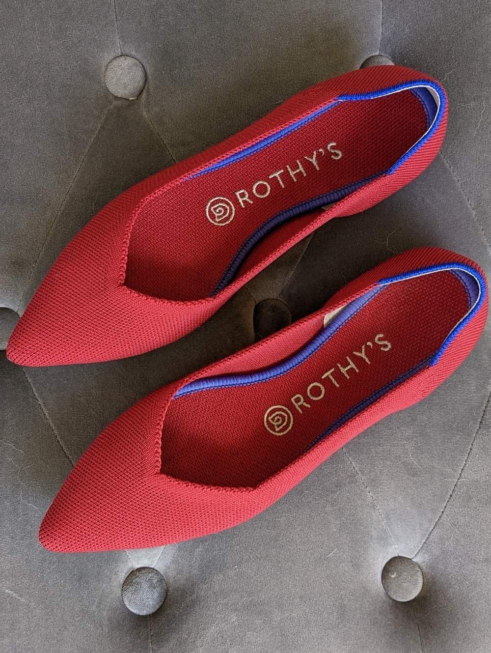 Rothy's Red Point Flats - Picture 4 of 10